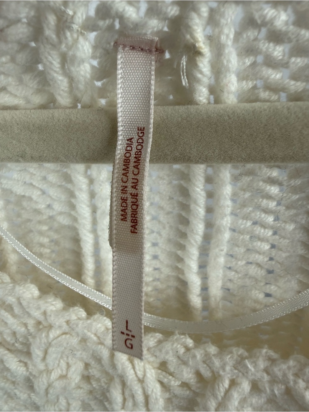 Free People Sandre Knit Pullover Sweater L Ivory Cable Knit Balloon Sleeve - Picture 5 of 7
